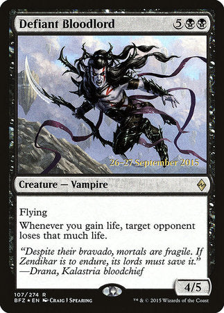 Defiant Bloodlord [Battle for Zendikar Promos] | Tabernacle Games