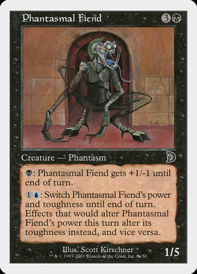 Phantasmal Fiend (Standing) [Deckmasters] | Tabernacle Games