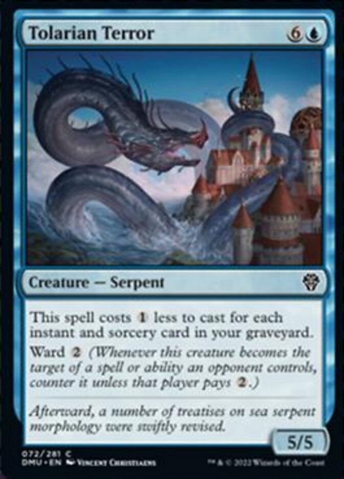 Tolarian Terror [Dominaria United] | Tabernacle Games