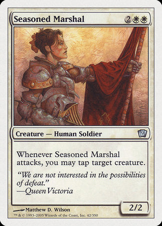 Seasoned Marshal [Ninth Edition] | Tabernacle Games