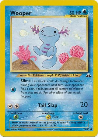 Wooper (71/75) [Neo Discovery Unlimited] | Tabernacle Games