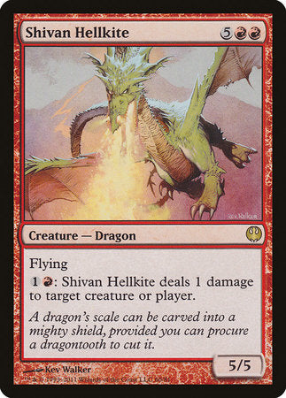 Shivan Hellkite [Duel Decks: Knights vs. Dragons] | Tabernacle Games
