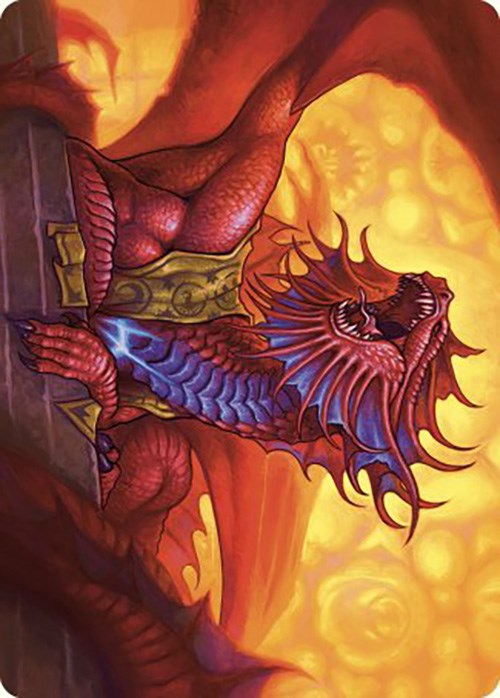 Niv-Mizzet, Guildpact Art Card (44/49) [Murders at Karlov Manor Art Series] | Tabernacle Games