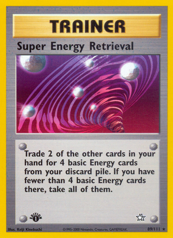 Super Energy Retrieval (89/111) [Neo Genesis 1st Edition] | Tabernacle Games