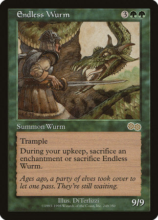 Endless Wurm [Urza's Saga] | Tabernacle Games