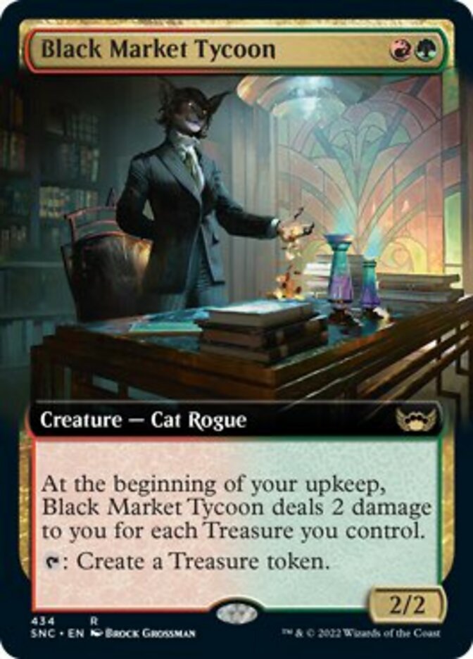 Black Market Tycoon (Extended Art) [Streets of New Capenna] | Tabernacle Games