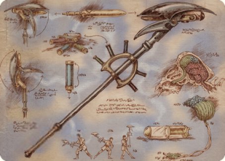 Staff of Domination Art Card [The Brothers' War Art Series] | Tabernacle Games