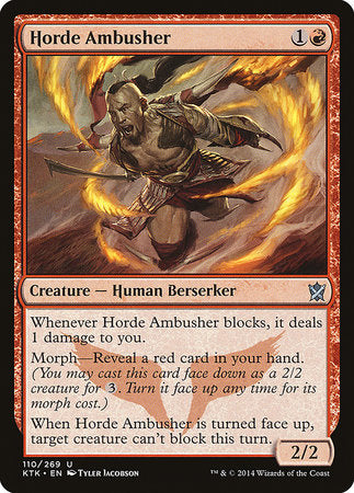 Horde Ambusher [Khans of Tarkir] | Tabernacle Games