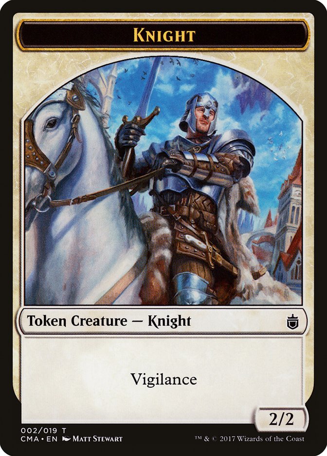 Knight [Commander Anthology Tokens] | Tabernacle Games