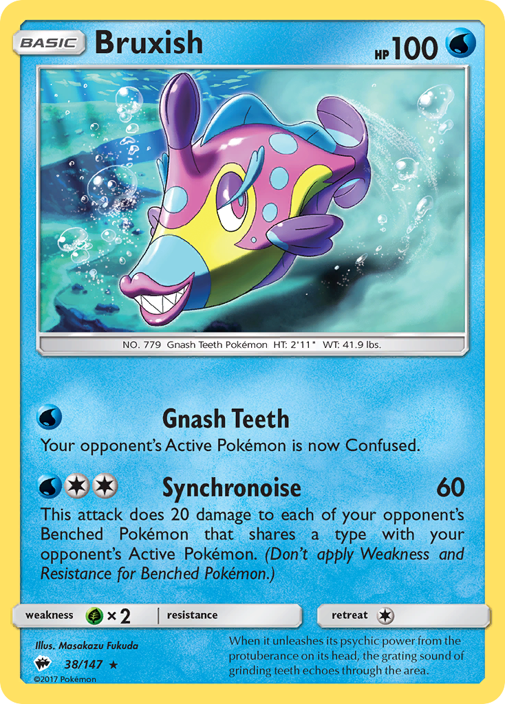 Bruxish (38/147) [Sun & Moon: Burning Shadows] | Tabernacle Games