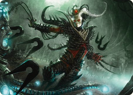 Vraan, Executioner Thane Art Card [Phyrexia: All Will Be One Art Series] | Tabernacle Games