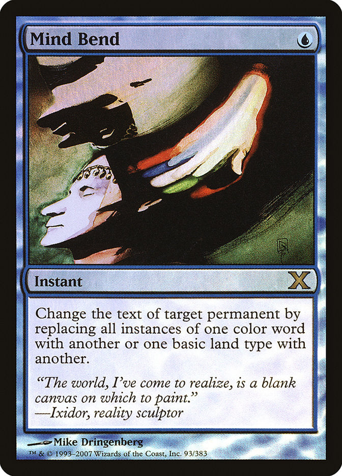 Mind Bend (Premium Foil) [Tenth Edition] | Tabernacle Games