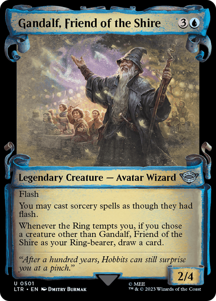 Gandalf, Friend of the Shire [The Lord of the Rings: Tales of Middle-Earth Showcase Scrolls] | Tabernacle Games