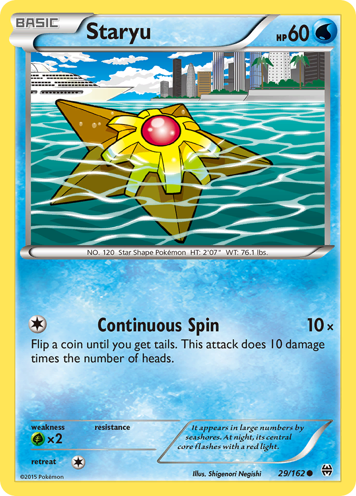 Staryu (29/162) [XY: BREAKthrough] | Tabernacle Games