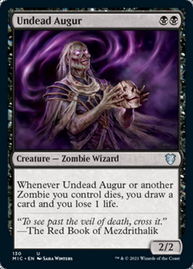 Undead Augur [Innistrad: Midnight Hunt Commander] | Tabernacle Games