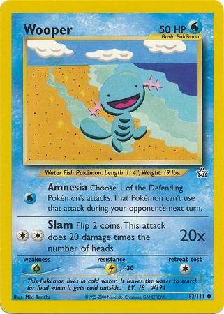 Wooper (82/111) [Neo Genesis Unlimited] | Tabernacle Games