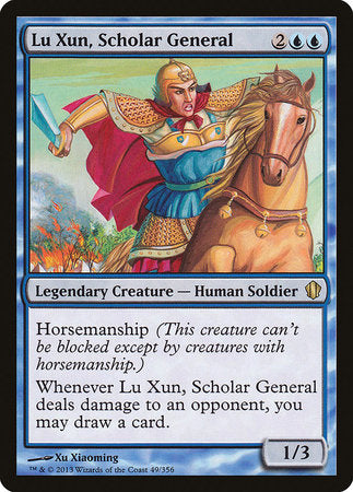 Lu Xun, Scholar General [Commander 2013] | Tabernacle Games