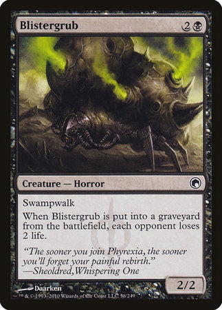 Blistergrub [Scars of Mirrodin] | Tabernacle Games