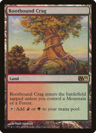 Rootbound Crag [Magic 2010] | Tabernacle Games