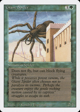 Giant Spider [Revised Edition] | Tabernacle Games