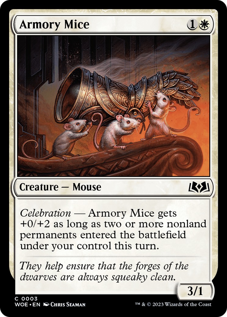 Armory Mice [Wilds of Eldraine] | Tabernacle Games