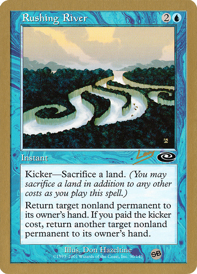 Rushing River (Raphael Levy) (SB) [World Championship Decks 2002] | Tabernacle Games