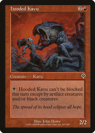 Hooded Kavu [Invasion] | Tabernacle Games