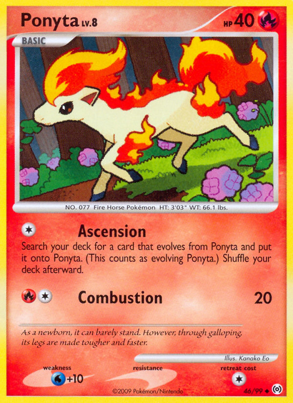 Ponyta (46/99) [Platinum: Arceus] | Tabernacle Games