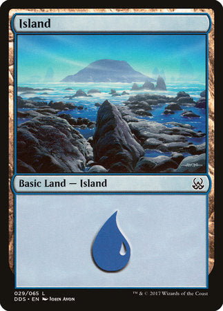 Island (29) [Duel Decks: Mind vs. Might] | Tabernacle Games