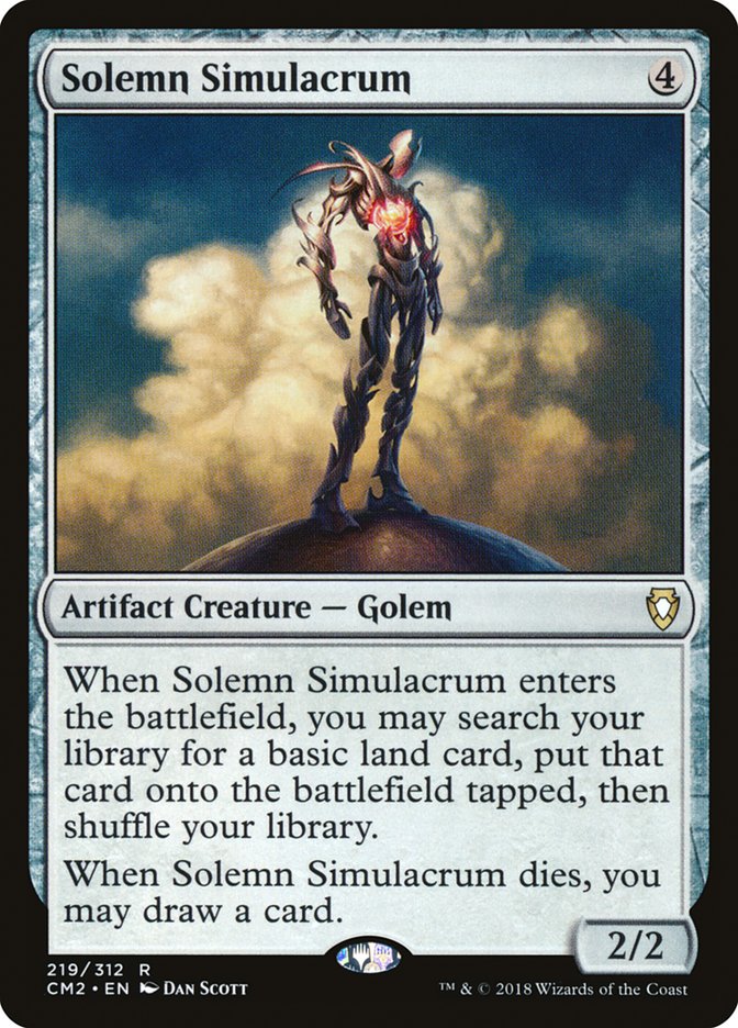 Solemn Simulacrum (219/312) [Commander Anthology Volume II] | Tabernacle Games