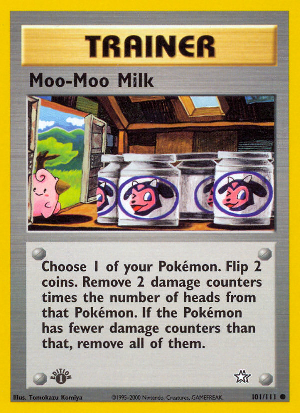 Moo-Moo Milk (101/111) [Neo Genesis 1st Edition] | Tabernacle Games