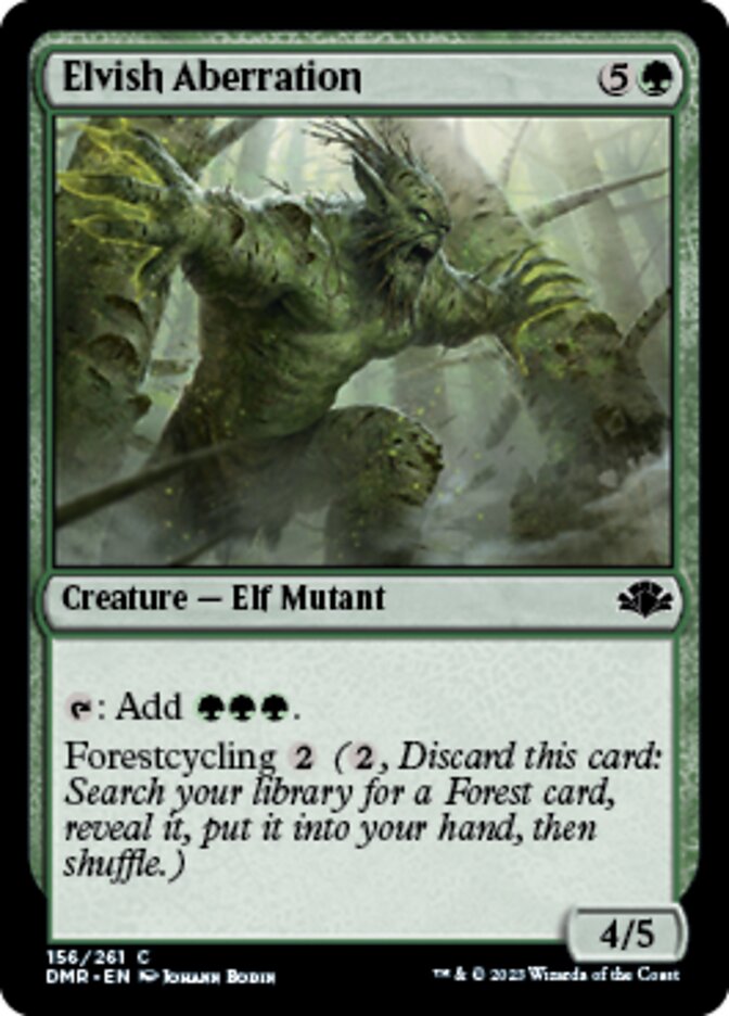 Elvish Aberration [Dominaria Remastered] | Tabernacle Games