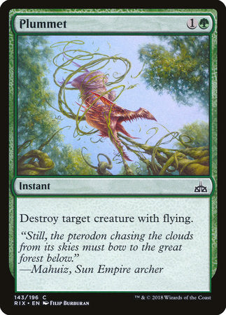 Plummet [Rivals of Ixalan] | Tabernacle Games