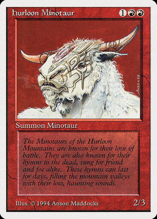 Hurloon Minotaur [Summer Magic / Edgar] | Tabernacle Games