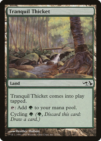 Tranquil Thicket [Duel Decks: Elves vs. Goblins] | Tabernacle Games