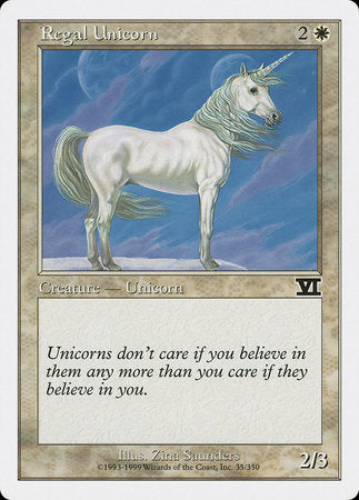 Regal Unicorn [Classic Sixth Edition] | Tabernacle Games