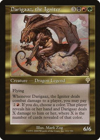 Darigaaz, the Igniter [Invasion] | Tabernacle Games