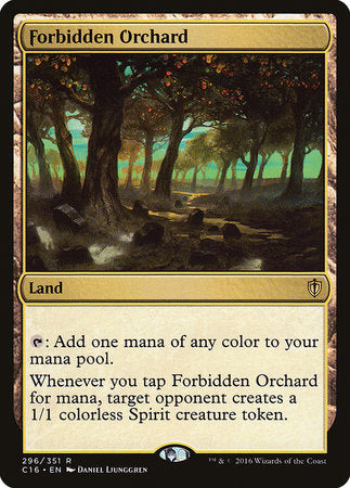 Forbidden Orchard [Commander 2016] | Tabernacle Games