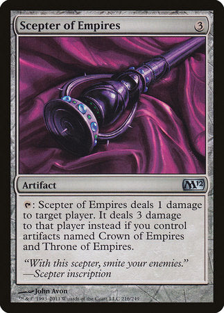 Scepter of Empires [Magic 2012] | Tabernacle Games