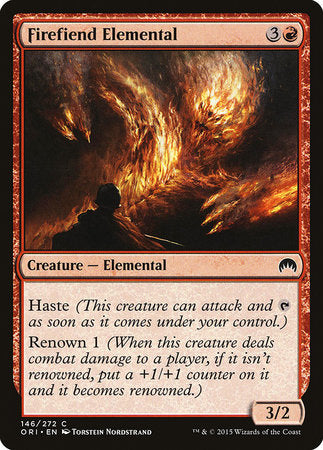 Firefiend Elemental [Magic Origins] | Tabernacle Games