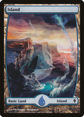 Island (236) - Full Art [Zendikar] | Tabernacle Games