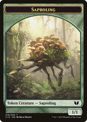 Saproling // Spider Double-Sided Token [Commander 2015 Tokens] | Tabernacle Games