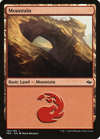 Mountain (182) [Fate Reforged] | Tabernacle Games