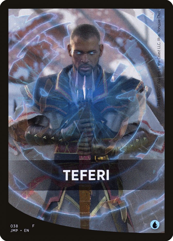 Teferi Theme Card [Jumpstart Front Cards] | Tabernacle Games