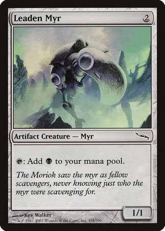 Leaden Myr [Mirrodin] | Tabernacle Games