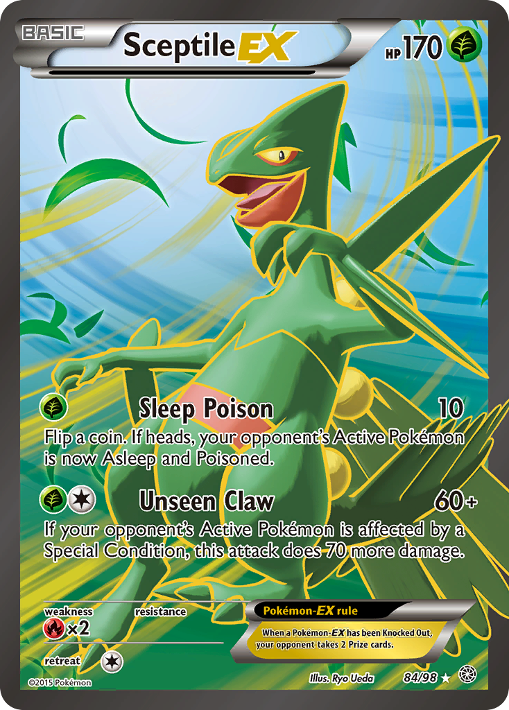 Sceptile EX (84/98) [XY: Ancient Origins] | Tabernacle Games