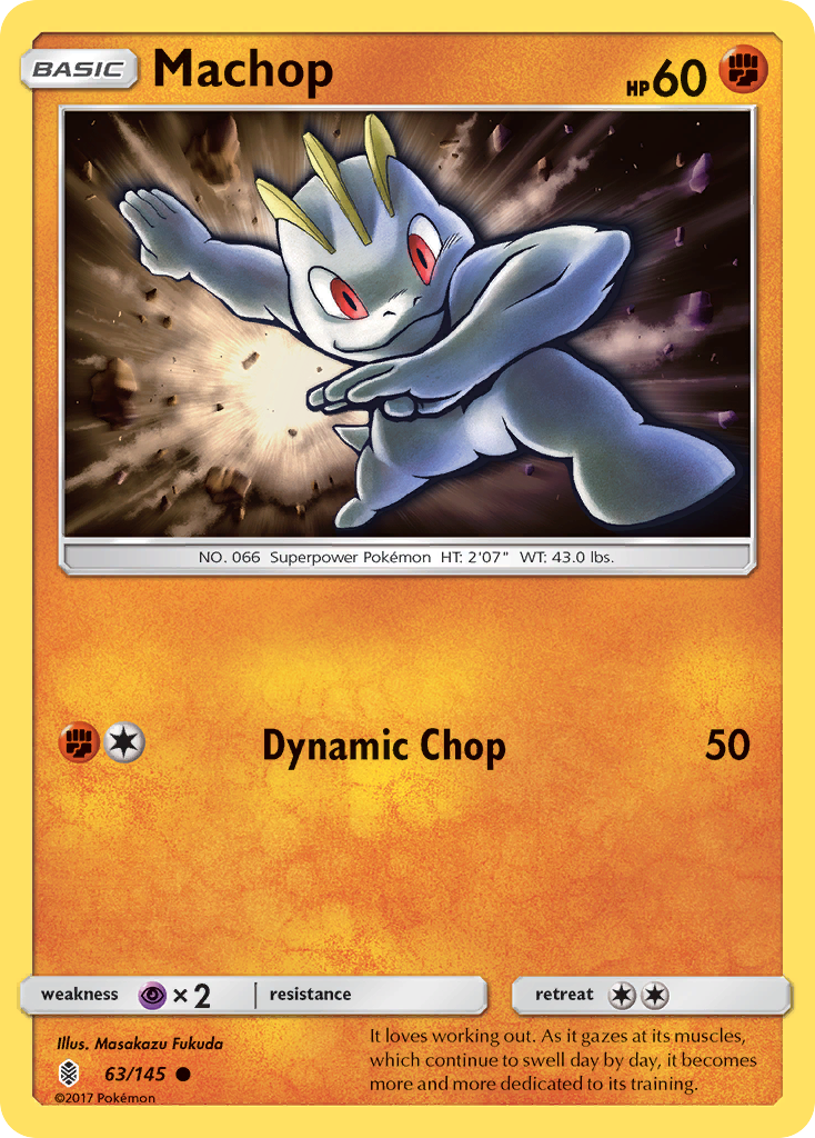 Machop (63/145) [Sun & Moon: Guardians Rising] | Tabernacle Games