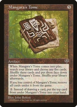 Mangara's Tome [Mirage] | Tabernacle Games