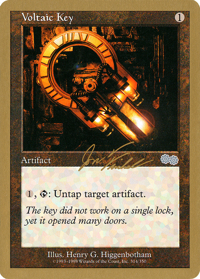 Voltaic Key (Jon Finkel) [World Championship Decks 2000] | Tabernacle Games