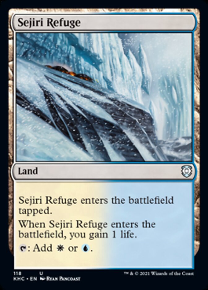 Sejiri Refuge [Kaldheim Commander] | Tabernacle Games